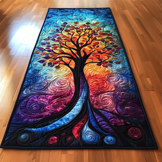 Tree Of Life TAI101224591 Quilted Table Runner