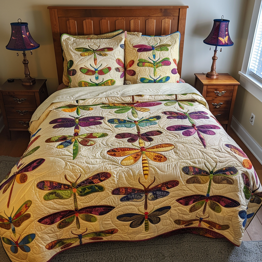 Dragonfly TAI251124066 Quilt Bedding Set