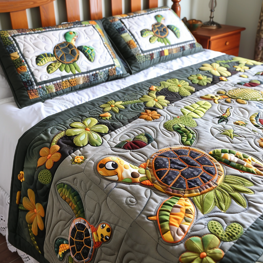 Turtle TAI170724074 Quilt Bedding Set