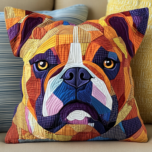 Bulldog TAI141124432 Quilted Pillow Case