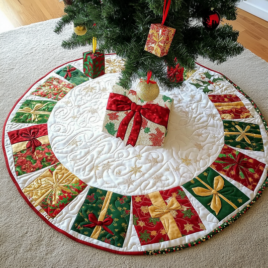 Christmas Gift TAI021024262 Quilted Tree Skirt