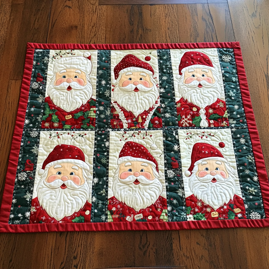 Christmas Santa TAI040924437 Quilted Placemats