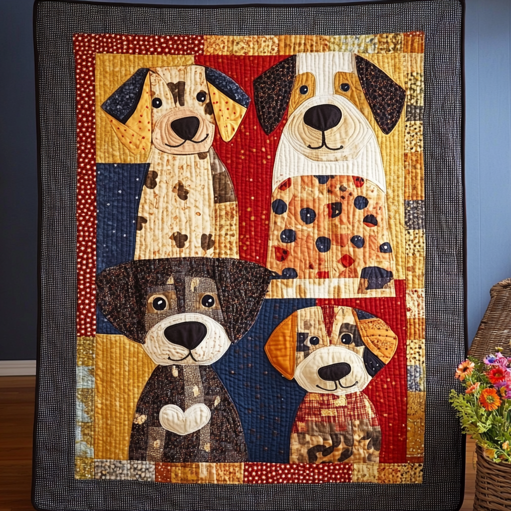 Dog DAI190824073 Quilt Blanket