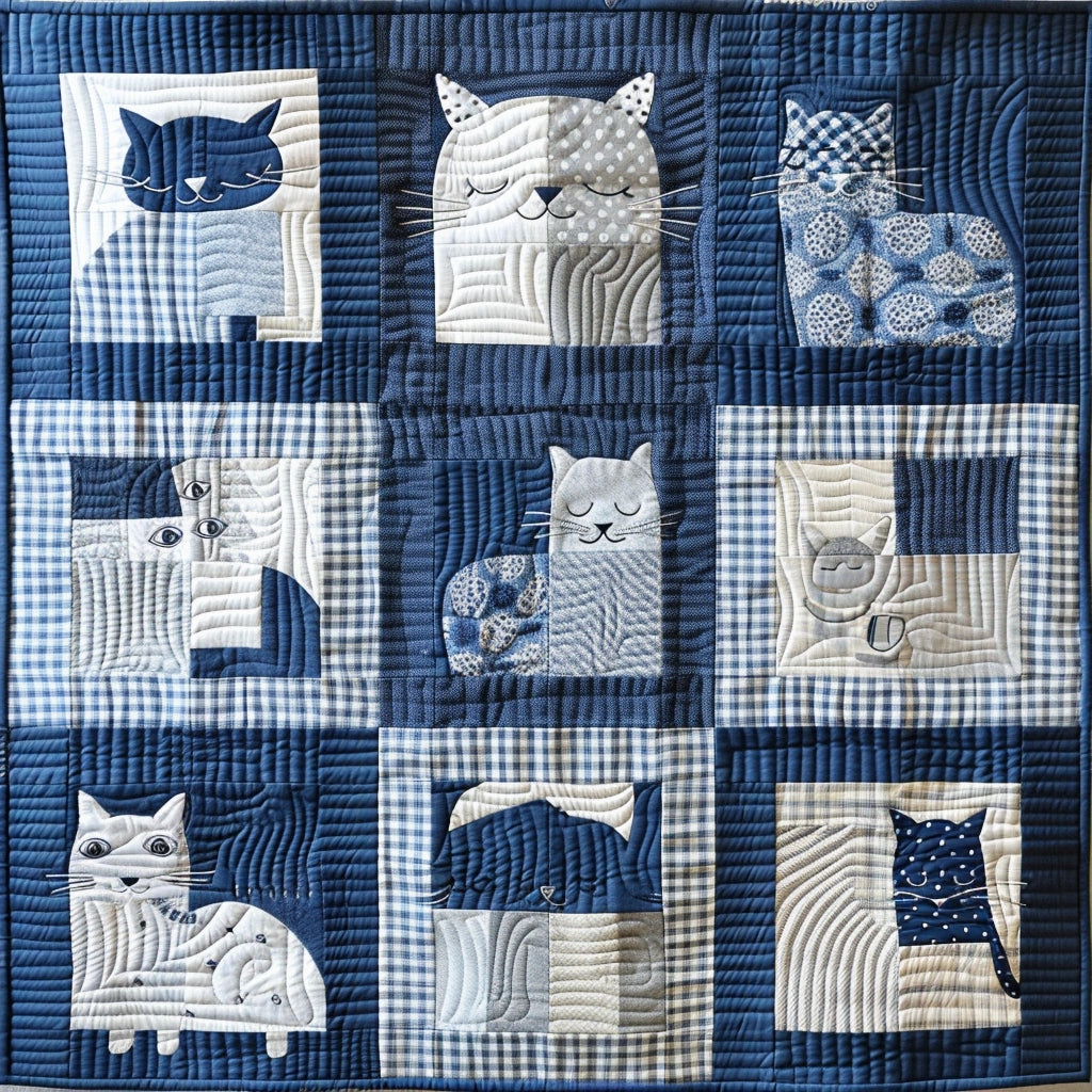 Cat TAI240424063 Quilt Blanket