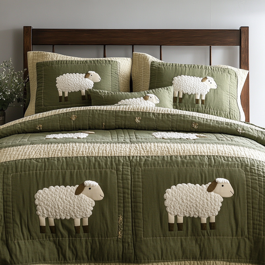 Sheep TAI111124070 Quilt Bedding Set