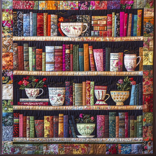 Bookcase DAI110225088 Quilt Blanket