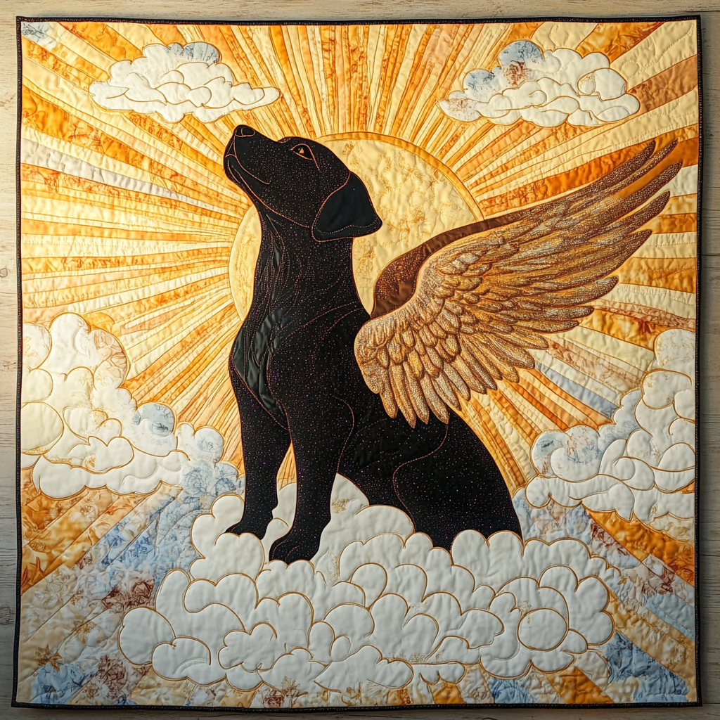 Labrador Angel DAI090125186 Quilt Blanket