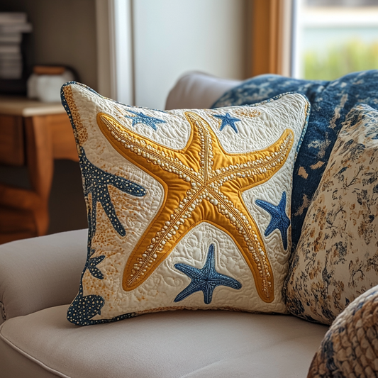 Starfish DAI200125268 Quilted Pillow Case