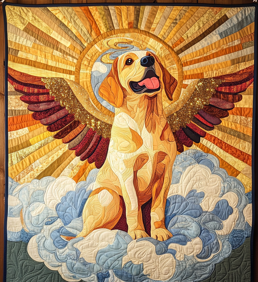 Labrador Angel DAI090125189 Quilt Blanket