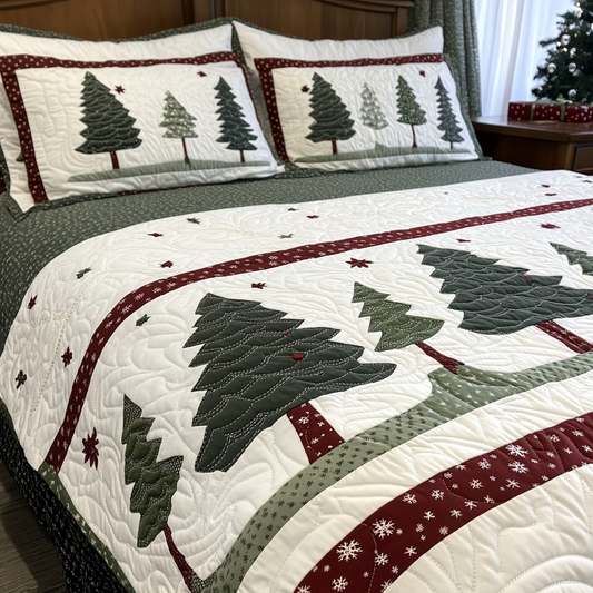 Christmas Tree TAI040924294 Quilt Bedding Set