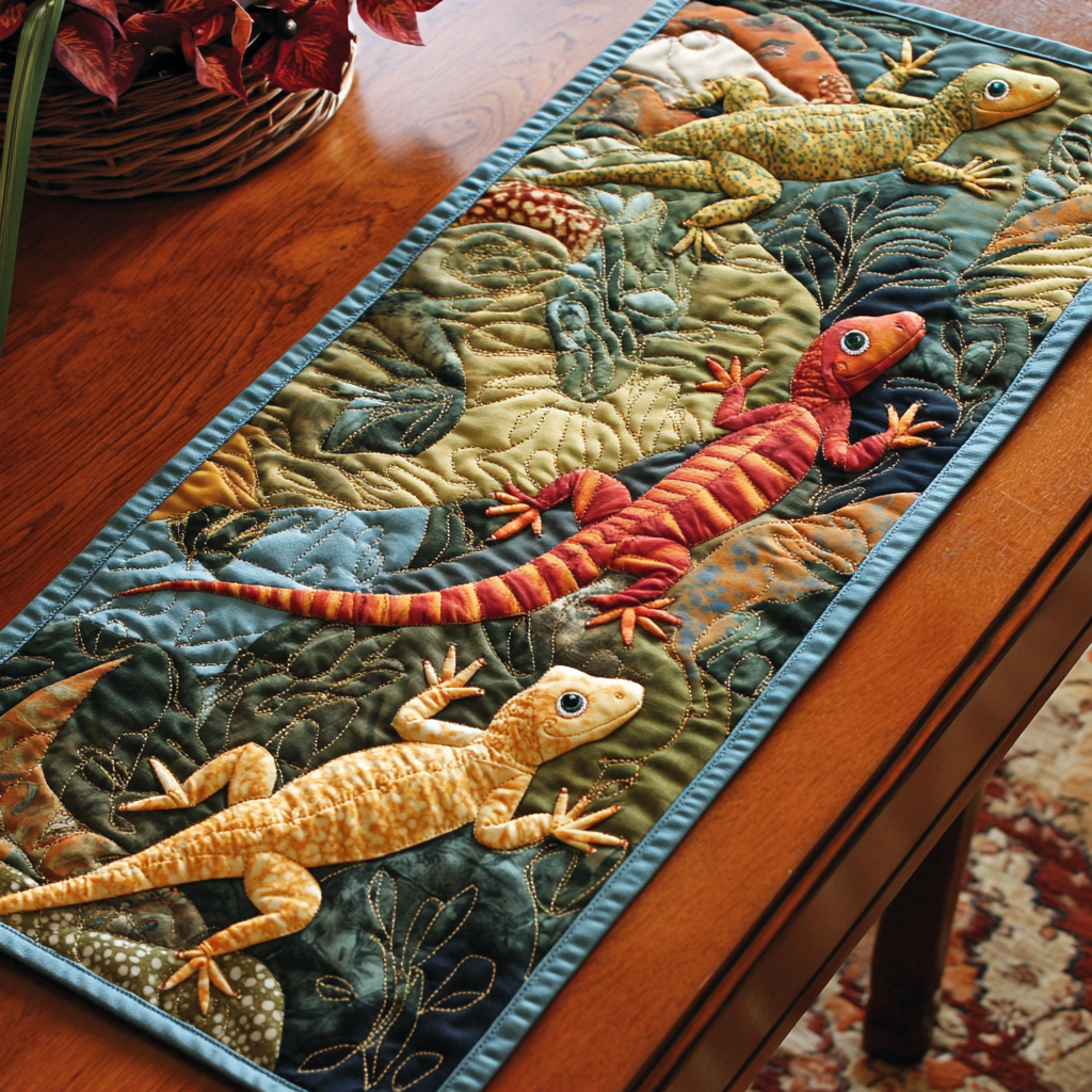 Lizard DAI190225268 Quilted Table Runner