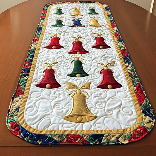 Christmas Bell DAI141124564 Quilted Table Runner