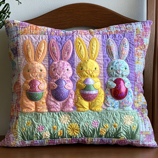 Easter Bunny DAI241224154 Quilted Pillow Case