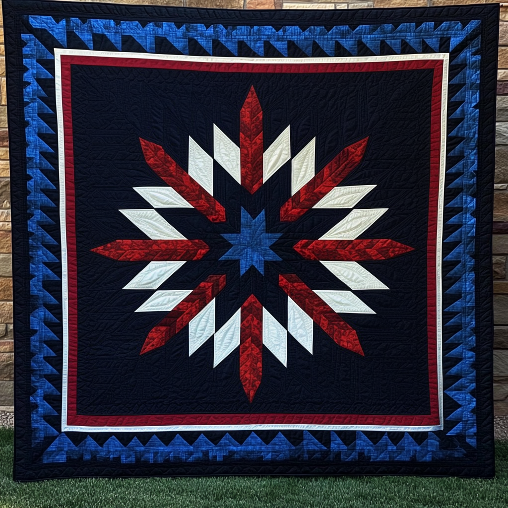 Native American Star DAI040924194 Quilt Blanket