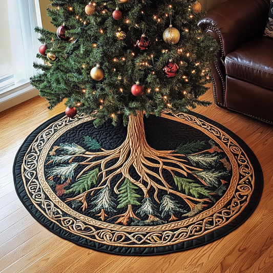 Tree Of Life TAI101224635 Quilted Tree Skirt