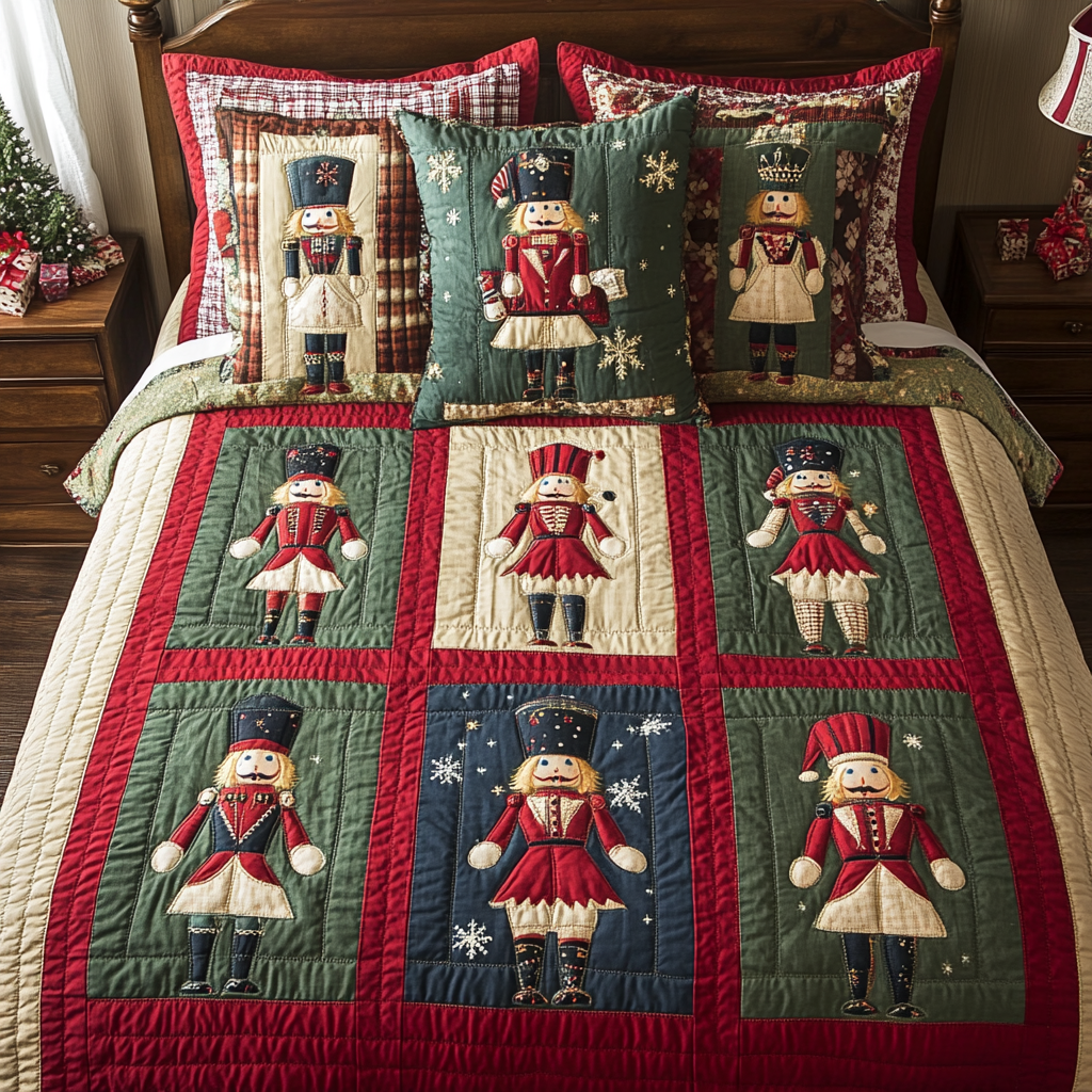 Nutcracker DAI190824271 Quilt Bedding Set