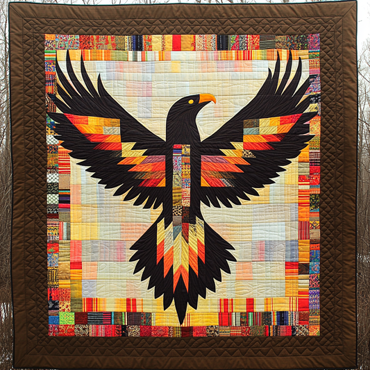 Native American Eagle DAI040924180 Quilt Blanket