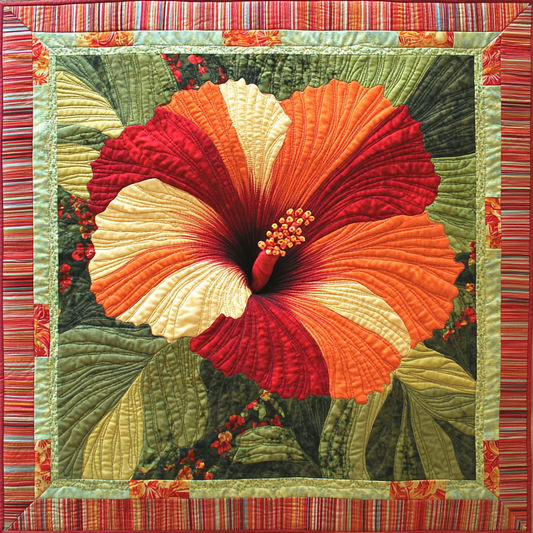 Hibiscus DAI110225008 Quilt Blanket