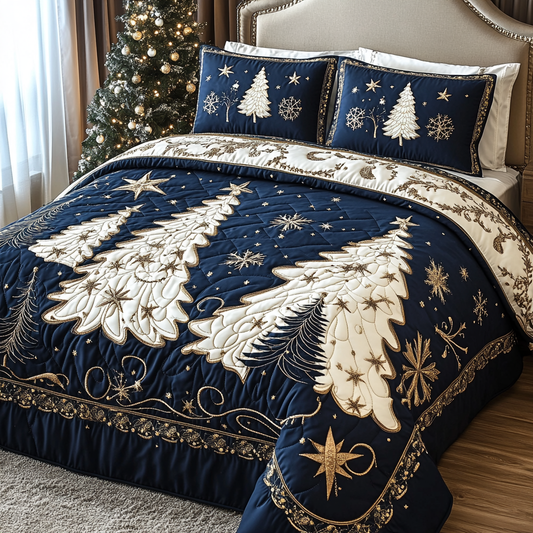 Christmas Tree TAI141124083 Quilt Bedding Set