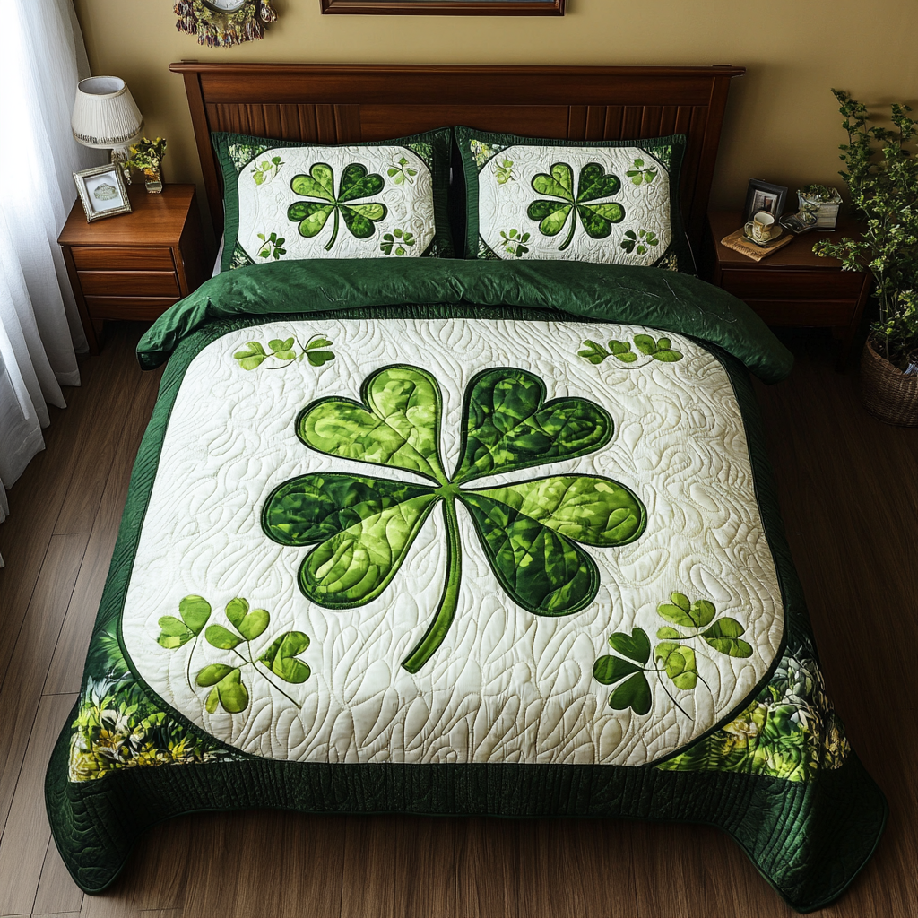 Clover DAI040924024 Quilt Bedding Set