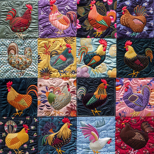 Chicken TAI030524026 Quilt Blanket