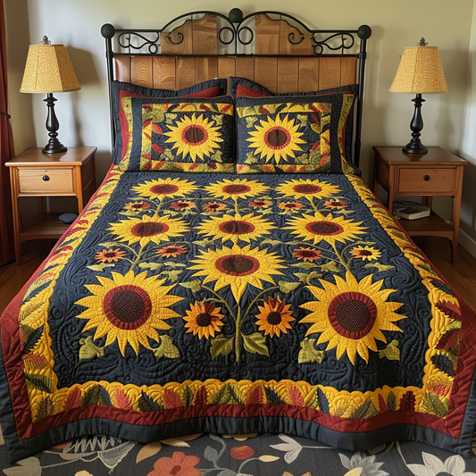 Sunflower TAI040624051 Quilt Bedding Set