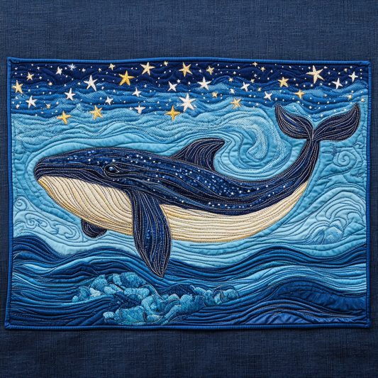 Whale DAI190225305 Quilted Placemats