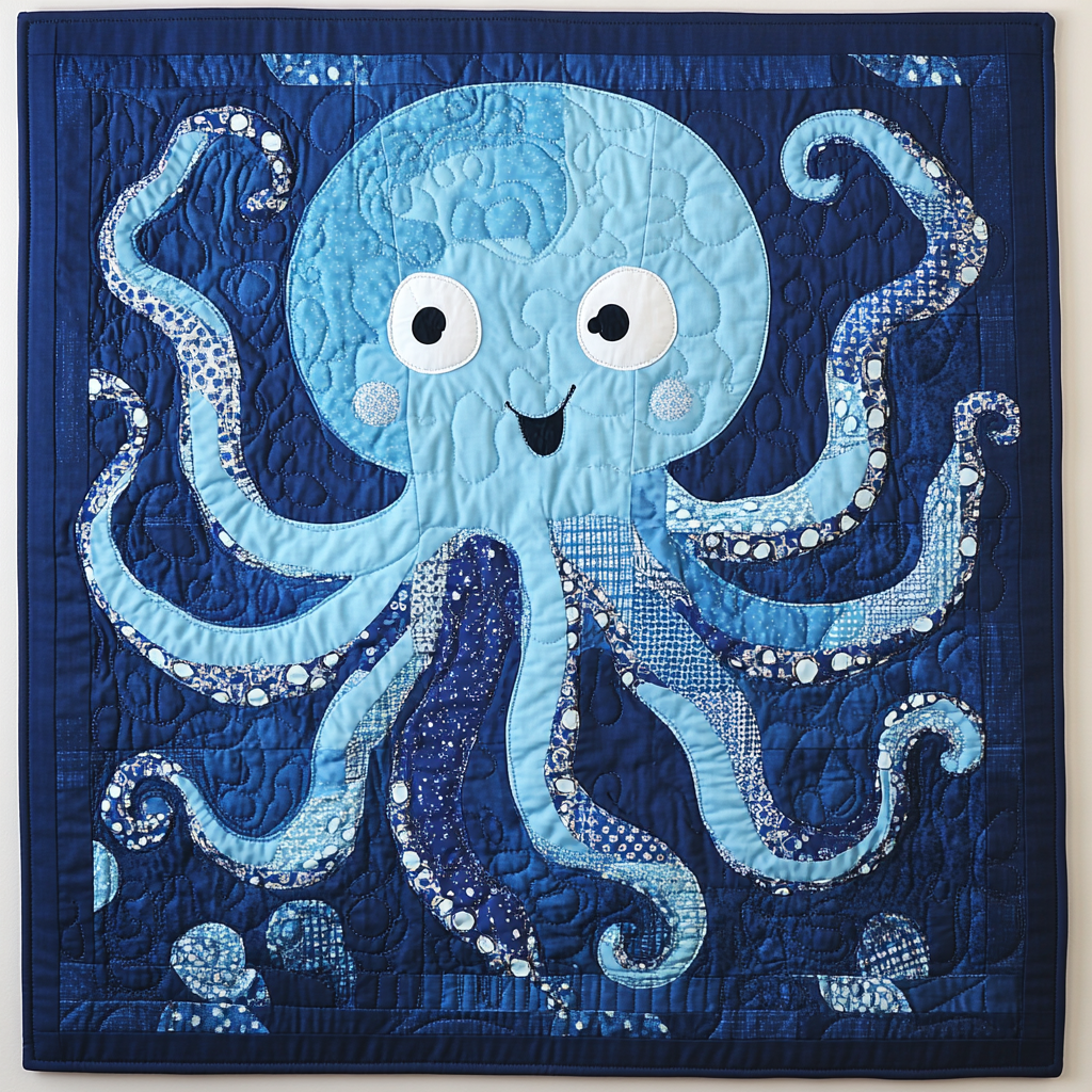 Octopus DAI040924204 Quilt Blanket