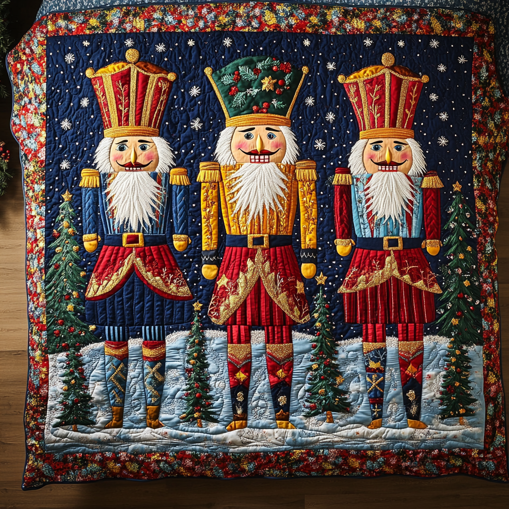 Christmas Nutcracker TAI181024003 Quilt Blanket