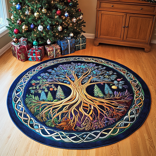 Tree Of Life TAI101224623 Quilted Tree Skirt