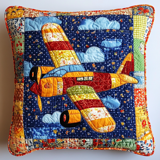 Airplane DAI301224156 Quilted Pillow Case