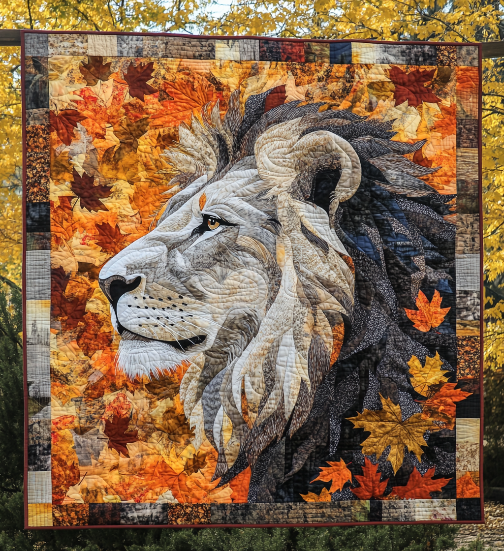 Autumn Lion DAI200125216 Quilt Blanket