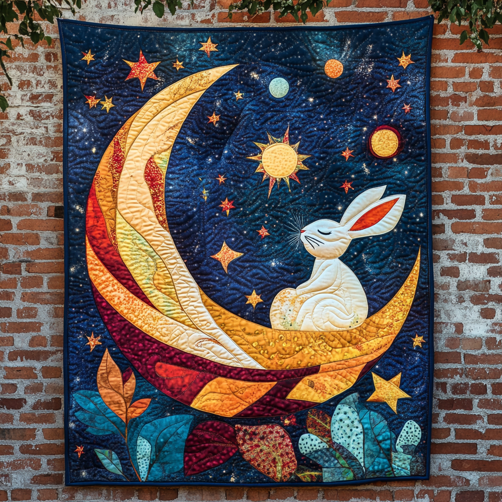 Celestial Bunny DAI301224116 Quilt Blanket