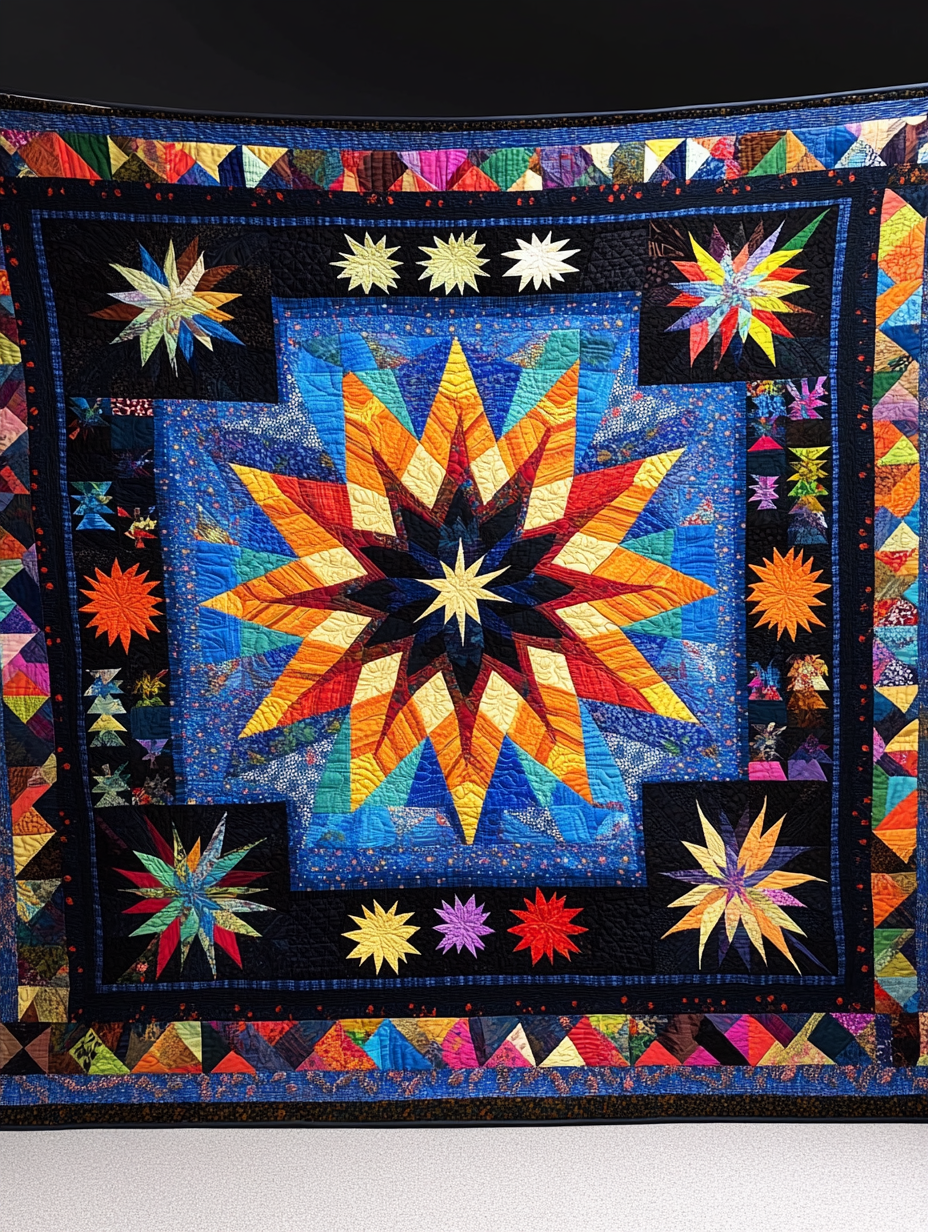 Native American TAI091024045 Quilt Blanket