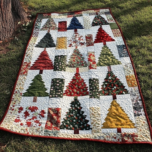 Christmas Tree TAI260924027 Quilt Blanket