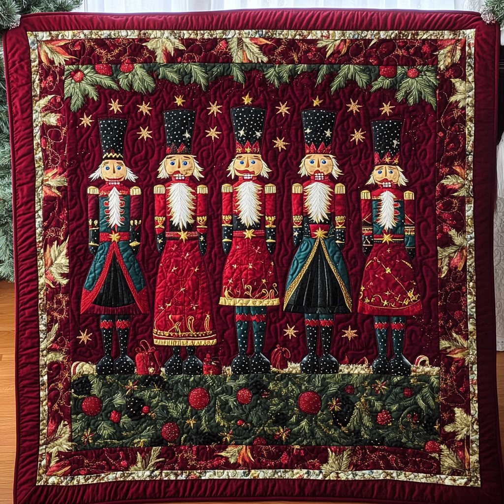 Christmas Nutcracker TAI091024092 Quilt Blanket