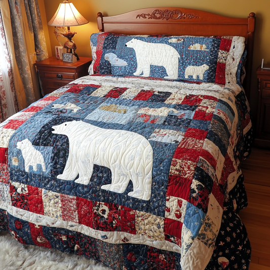 Polar Bear TAI080824142 Quilt Bedding Set