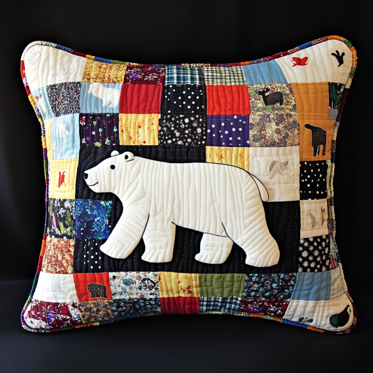 Polar Bear TAI130824171 Quilted Pillow Case