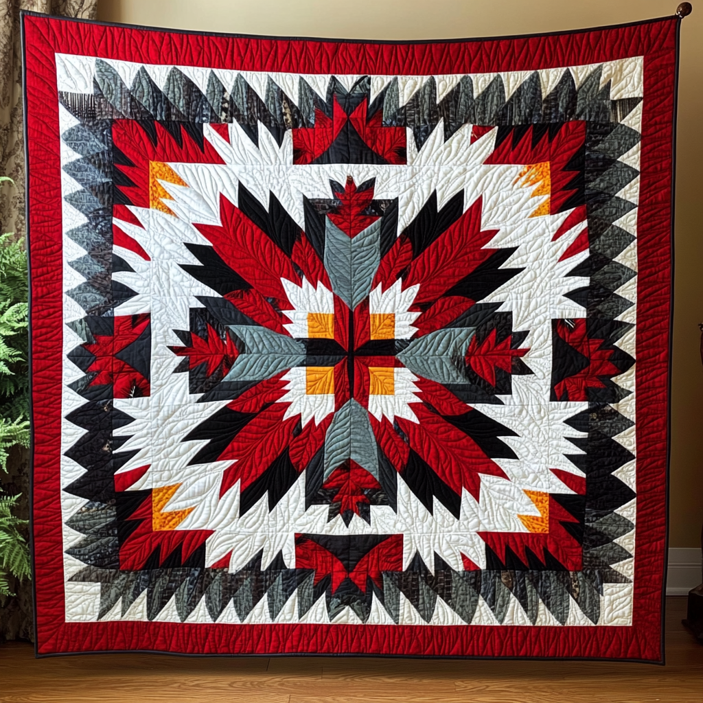 Native American TAI091024193 Quilt Blanket