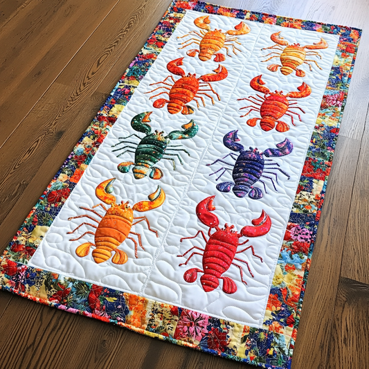Lobster DAI200125362 Quilted Table Runner
