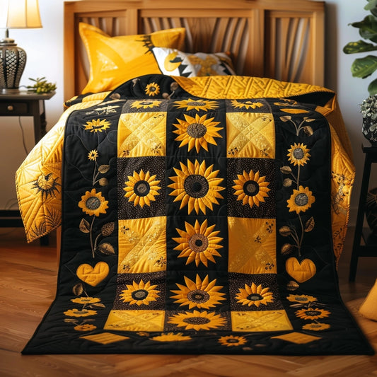 Sunflower TAI030524059 Quilt Blanket