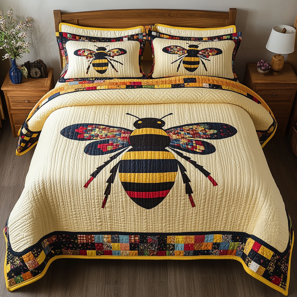 Bee DAI280824197 Quilt Bedding Set