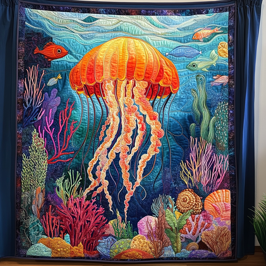 Jellyfish DAI171224041 Quilt Blanket