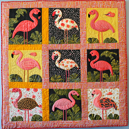 Flamingo DAI190824013 Quilt Blanket