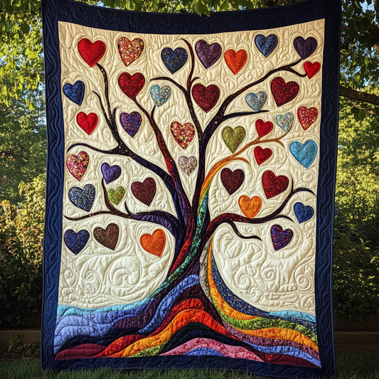 Tree Of Hearts DAI301224070 Quilt Blanket