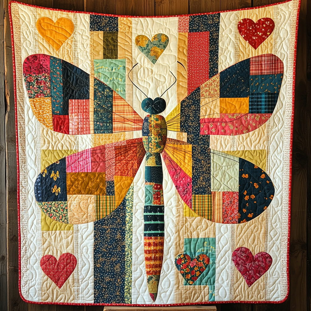 Dragonfly DAI070824157 Quilt Blanket