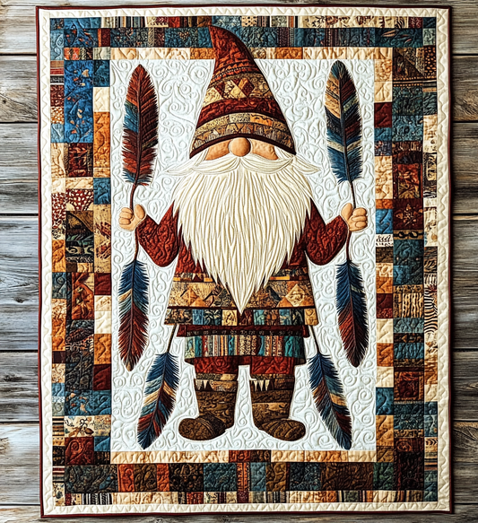 Native American Gnome DAI171224081 Quilt Blanket