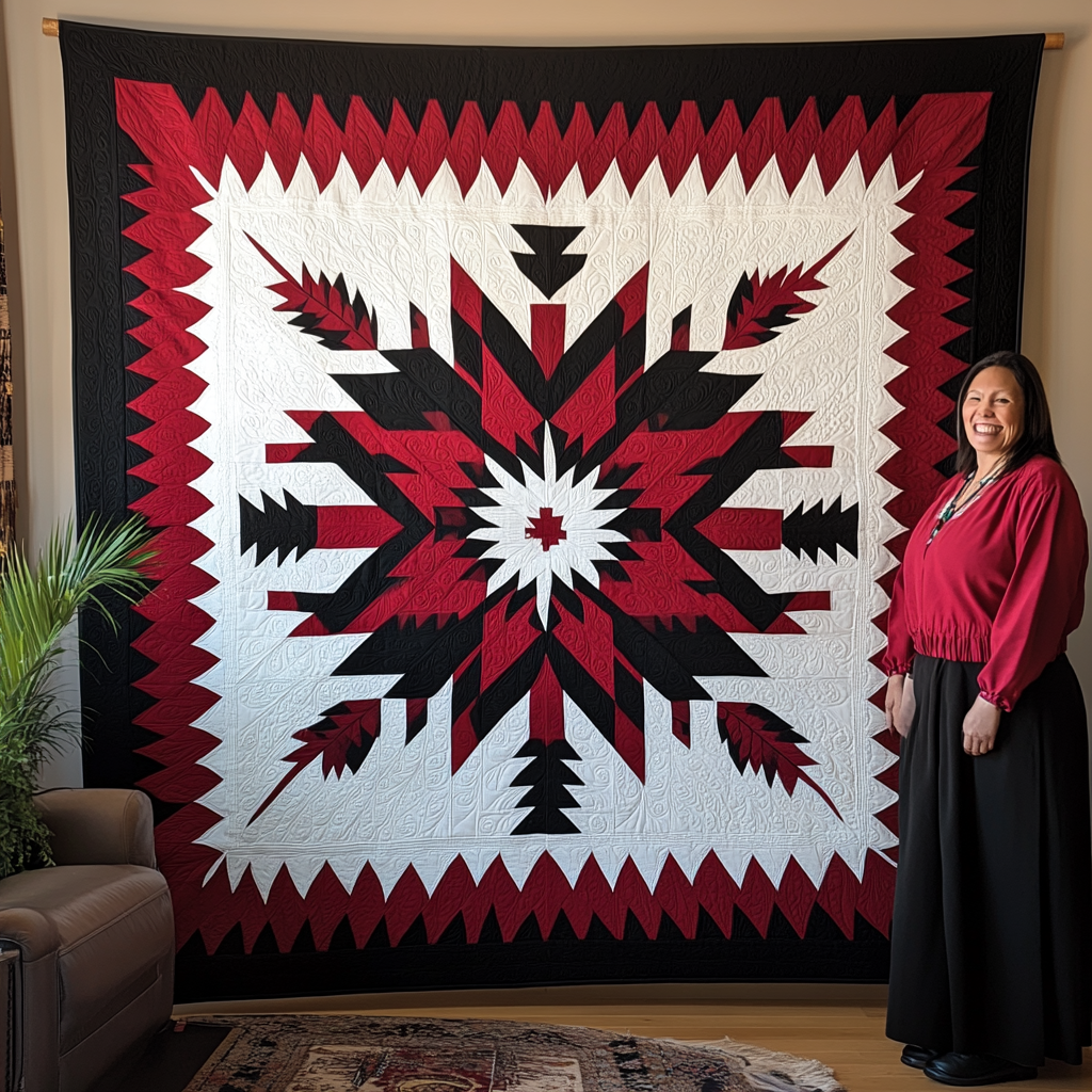 Native American TAI091024013 Quilt Blanket