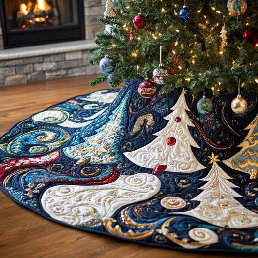 Christmas Tree TAI091024256 Quilted Tree Skirt