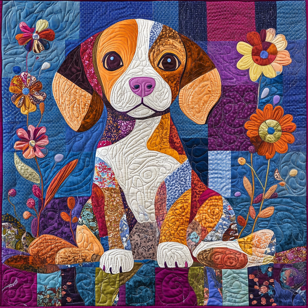 Beagle TAI181024021 Quilt Blanket